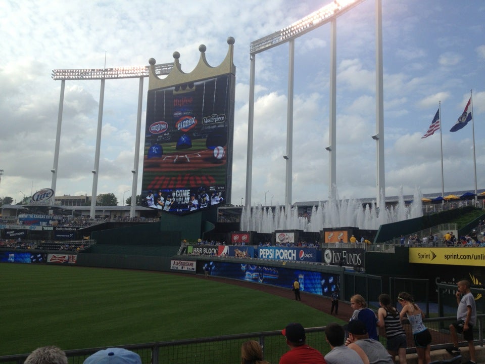 Kauffman Stadium, 1 Royal Way, Kansas City, MO, Stadiums Arenas & Athletic  Fields - MapQuest