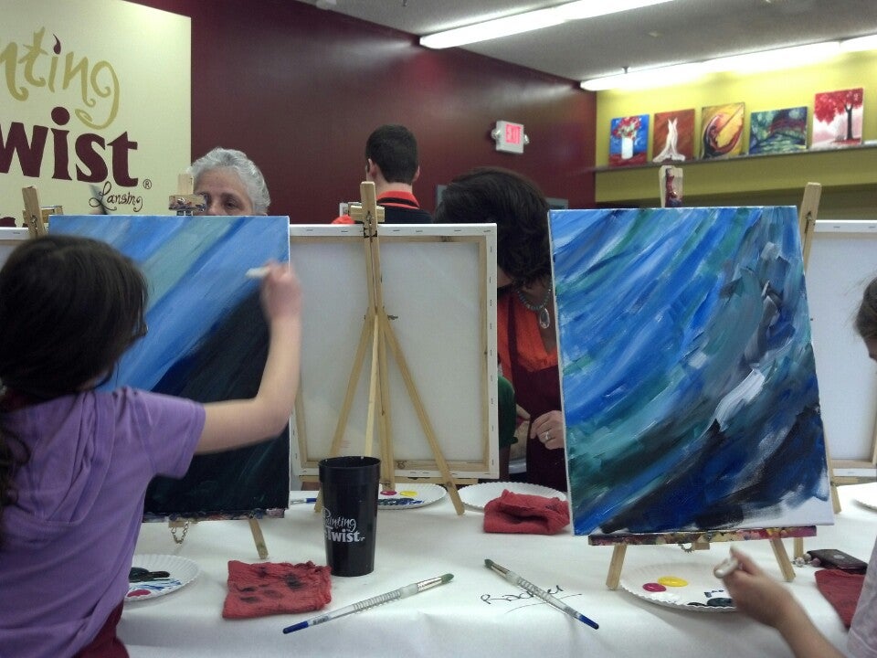 Painting with a Twist, 580 Frandor Ave, Lansing, MI, Entertainment