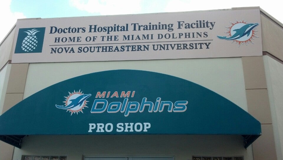 Went to the Miami Dolphins Pro Shop in Davie, Fl. to check out