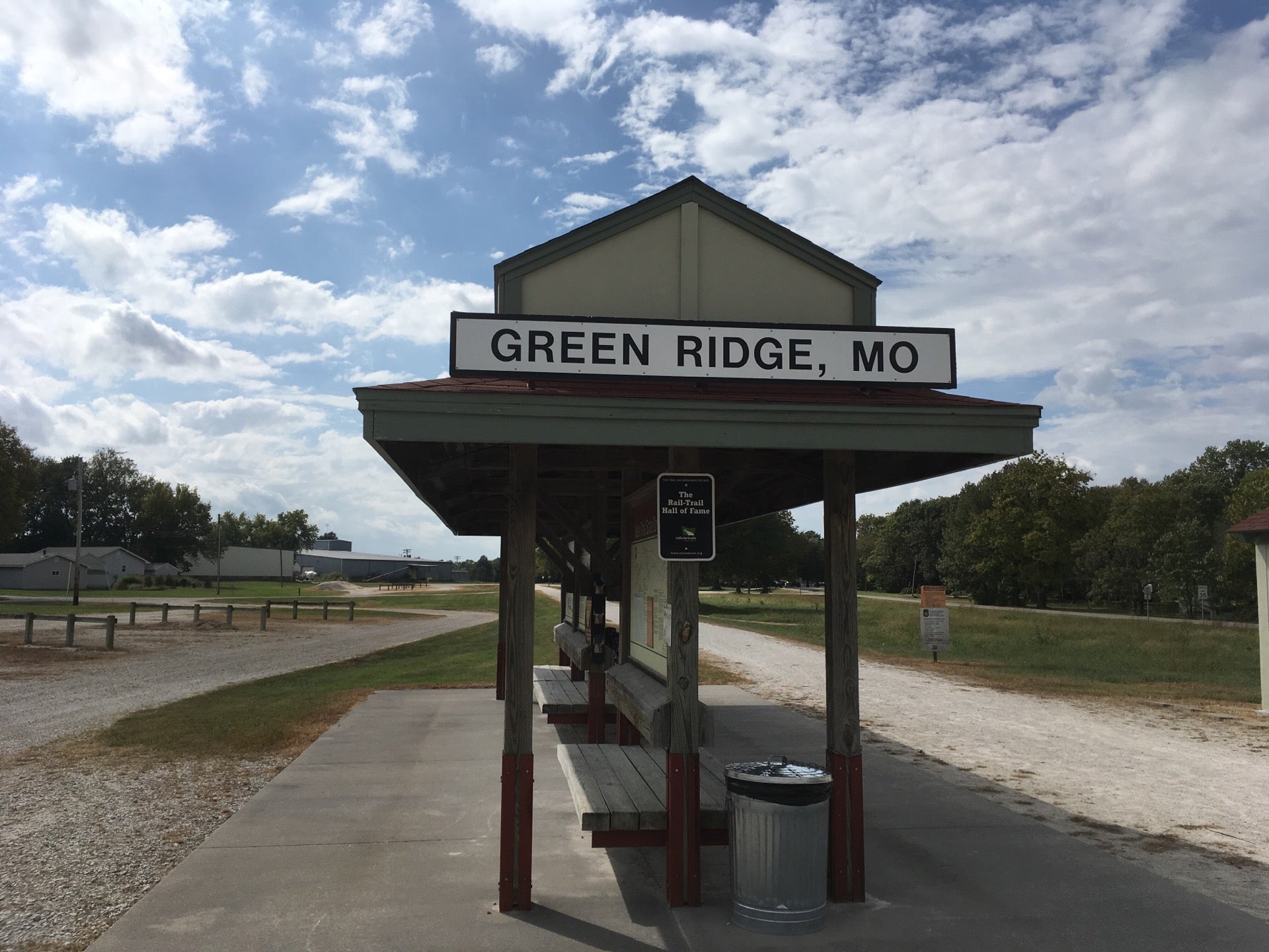 Katy Trail State Park Green Ridge Trailhead, MOB, Green Ridge, MO