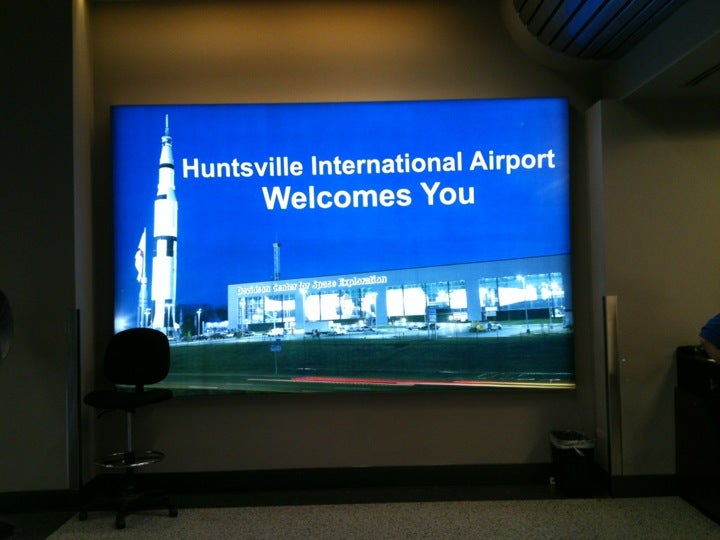 Huntsville International Airport, 1000 Glenn Hearn Blvd SW, Huntsville