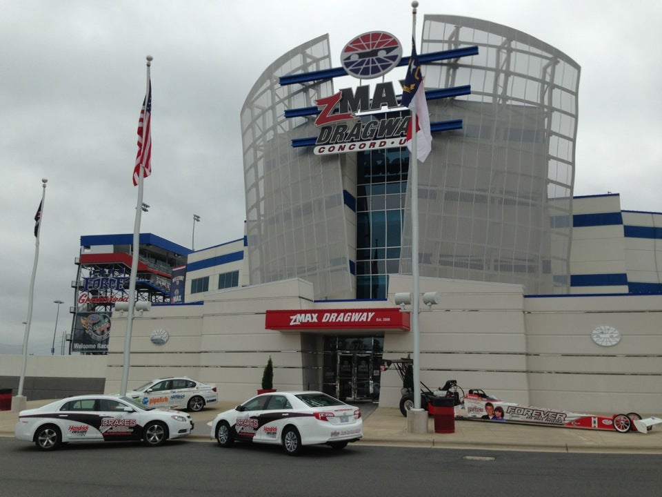 zMAX Dragway, 6570 Bruton Smith Blvd, Concord, NC, Race Tracks MapQuest