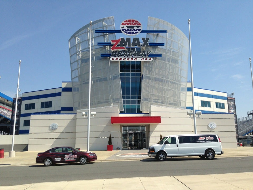 zMAX Dragway, 6570 Bruton Smith Blvd, Concord, NC, Race Tracks MapQuest