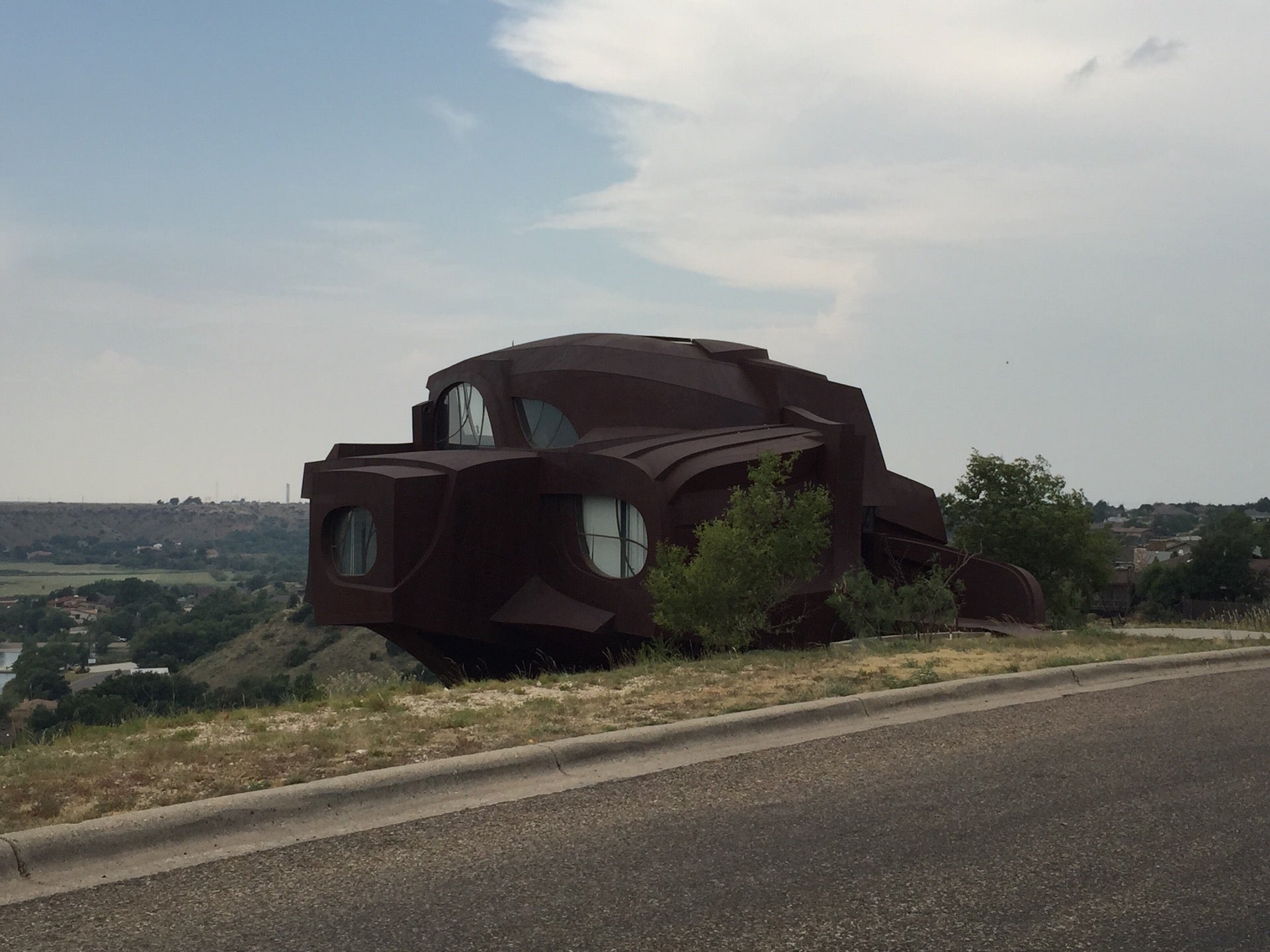 Steel House, 85 E Canyonview Dr, Ransom Canyon, TX, Landmark MapQuest