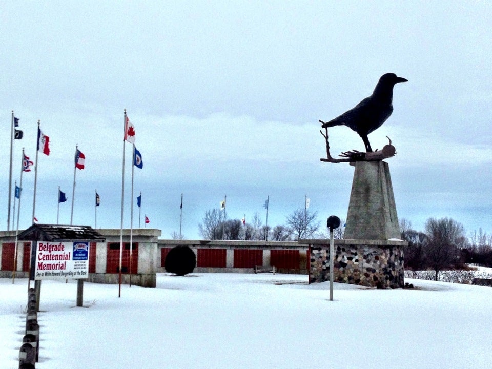 Belgrade Centennial Memorial World's Largest Crow, US71, Belgrade, MN