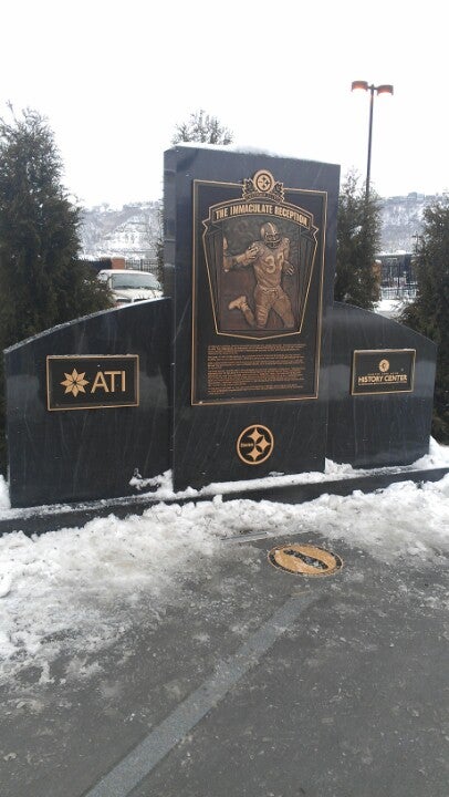 The Immaculate Reception Monument – Pittsburgh, Pennsylvania