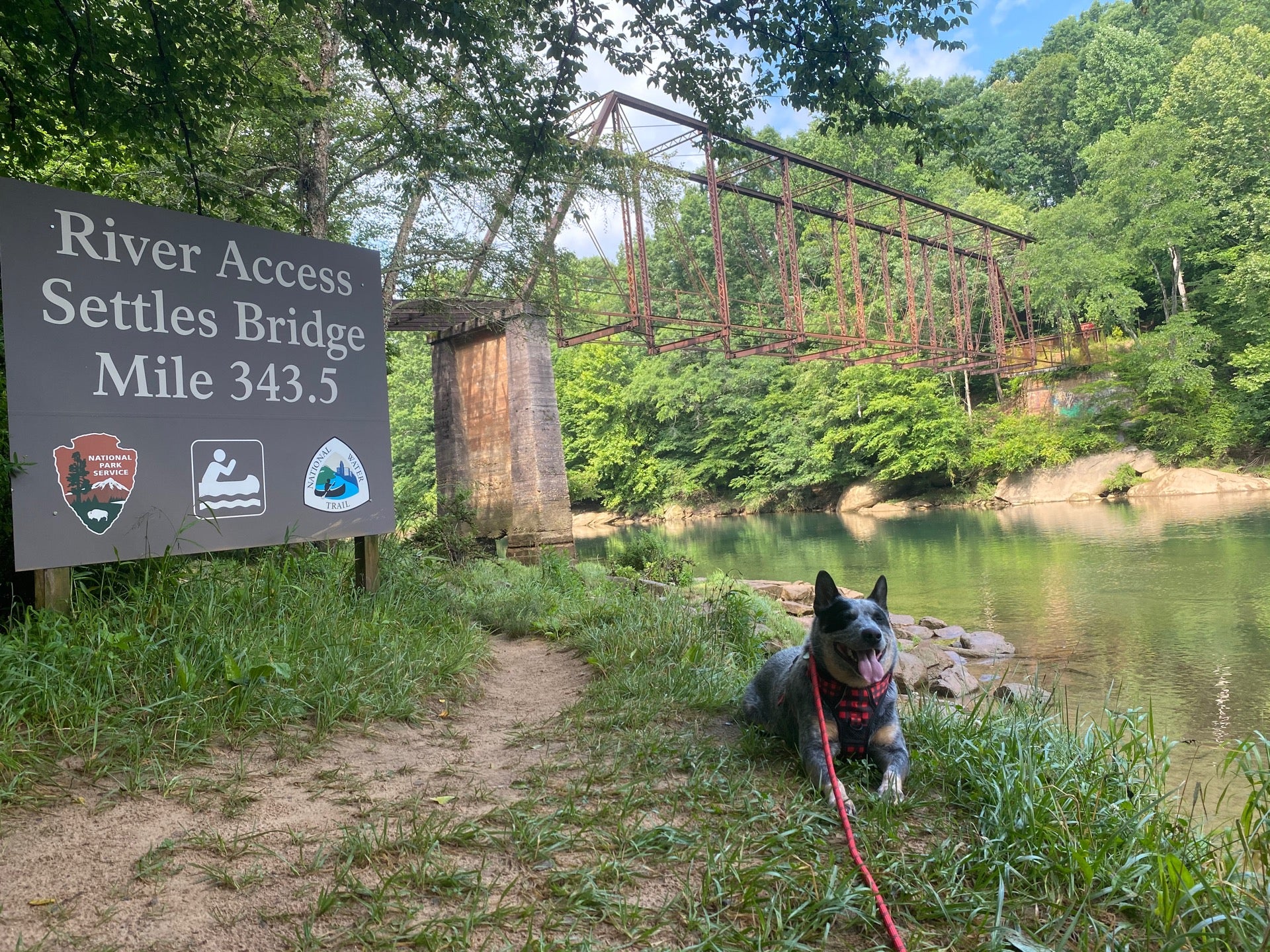 Chattahoochee River National Recreation Area Settles Bridge, Settles