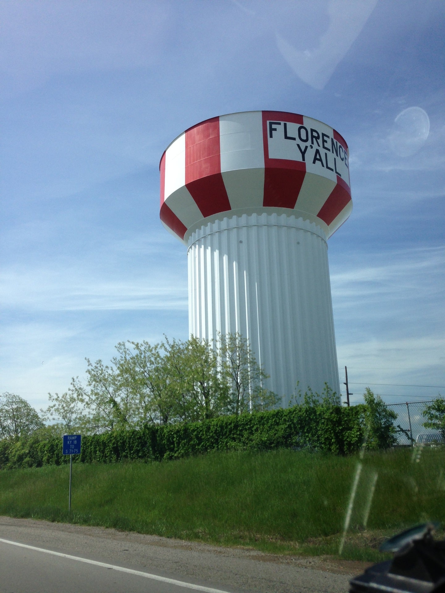 Florence Y'ALL Water Tower, The Florence Y'ALL Water tower …