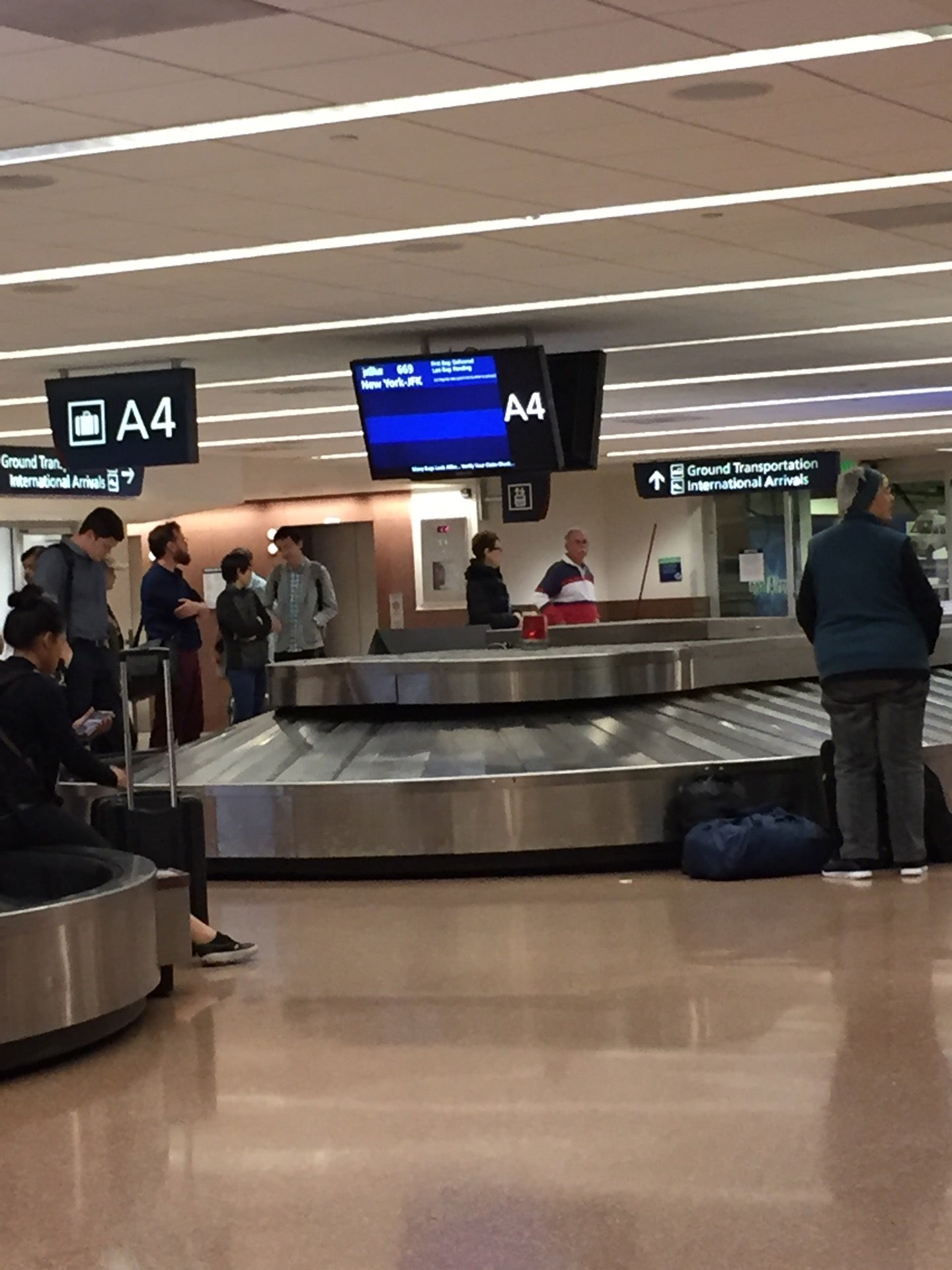 San Jose Baggage Claim Carousel A4, Terminal a, San Jose, CA, Baggage ...