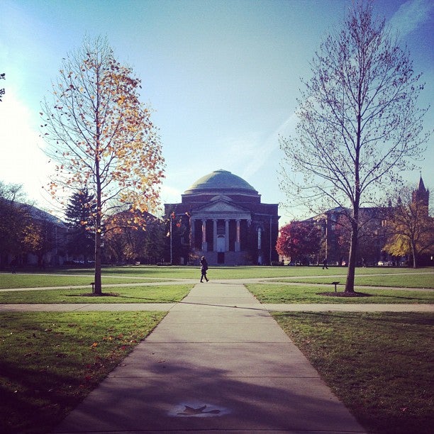 Syracuse University Quad, Syracuse, NY, Colleges & Universities - MapQuest