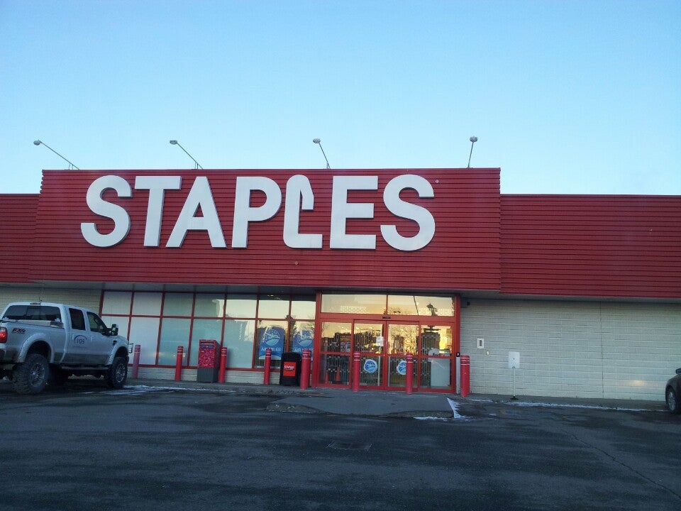 Staples, 1215 9 Ave SW, Calgary, AB MapQuest