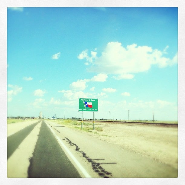 Texas/New Mexico Line, US Highway 87, Texline, TX MapQuest