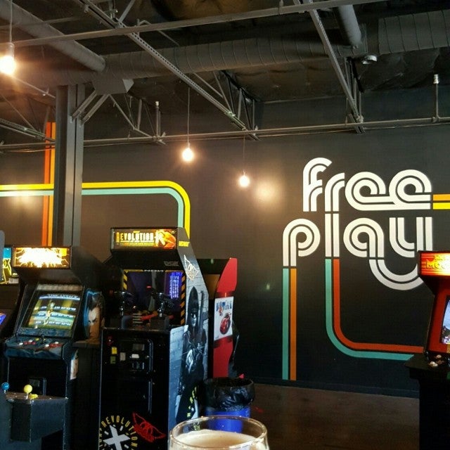 Get a look inside Free Play Arcade, now open in Richardson