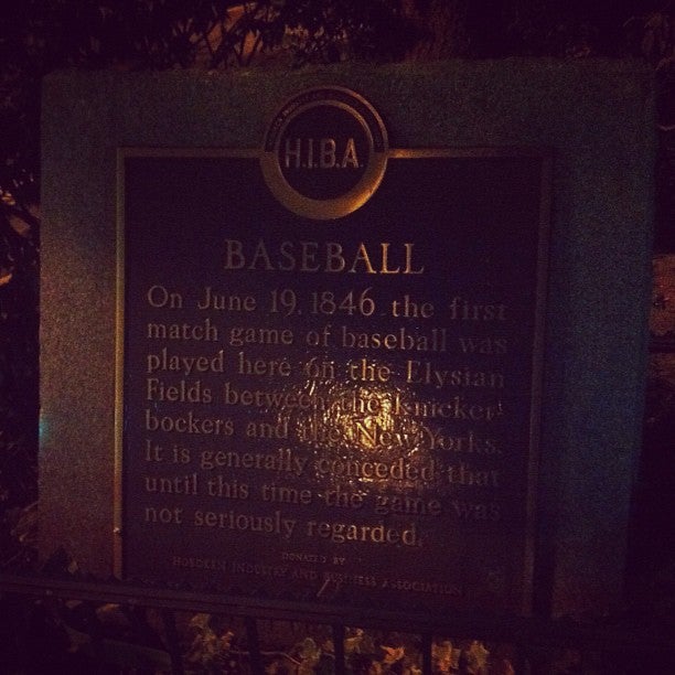 Baseball Diamond, Washington St, Hoboken, NJ MapQuest