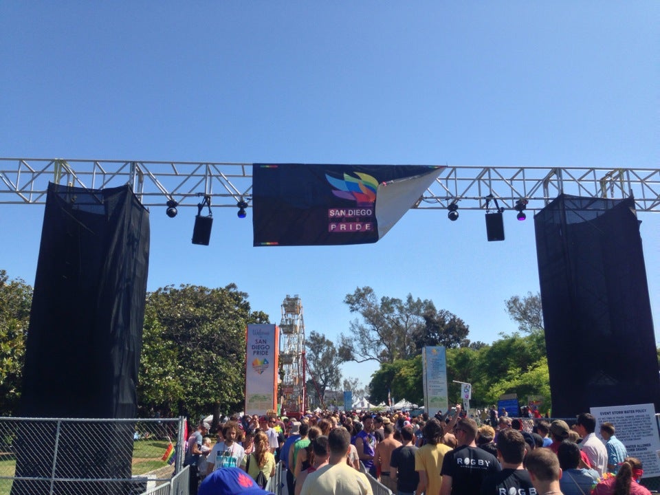 San Diego LGBT Pride Festival Beer Garden, Balboa Park, San Diego, CA