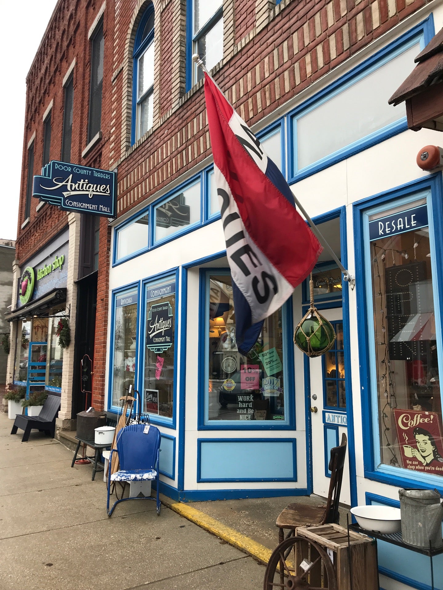 Door County Traders, 147 N 3rd Ave, Sturgeon Bay, WI, Antique Dealers MapQuest