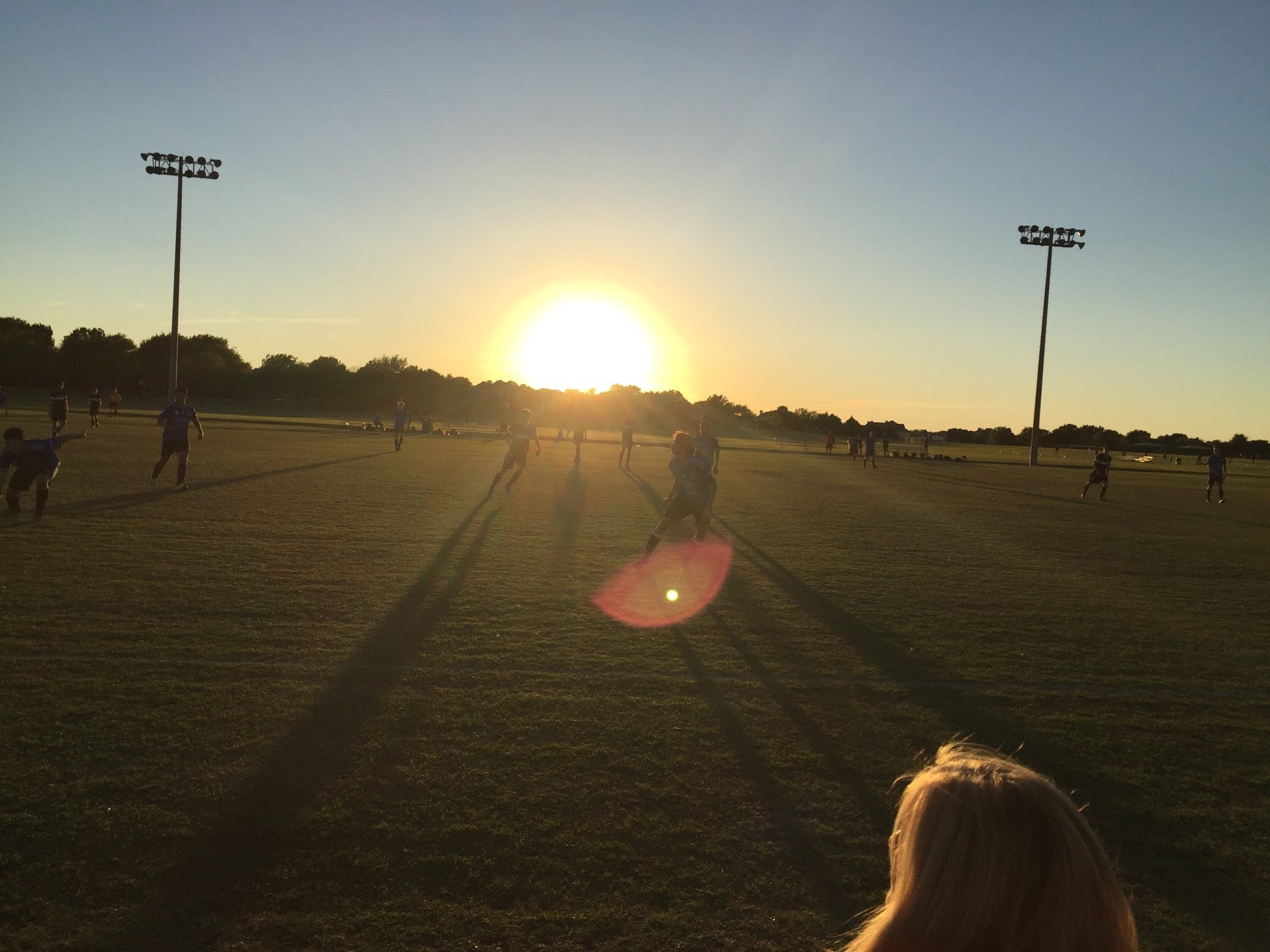 Russell Creek Soccer Fields, McDermott Rd, Plano, TX, Soccer Equipment