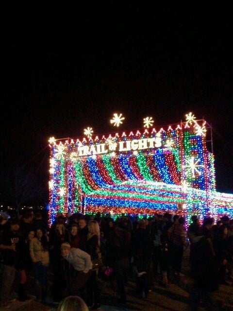 Texas history: Trail of Lights in Austin at Zilker Park