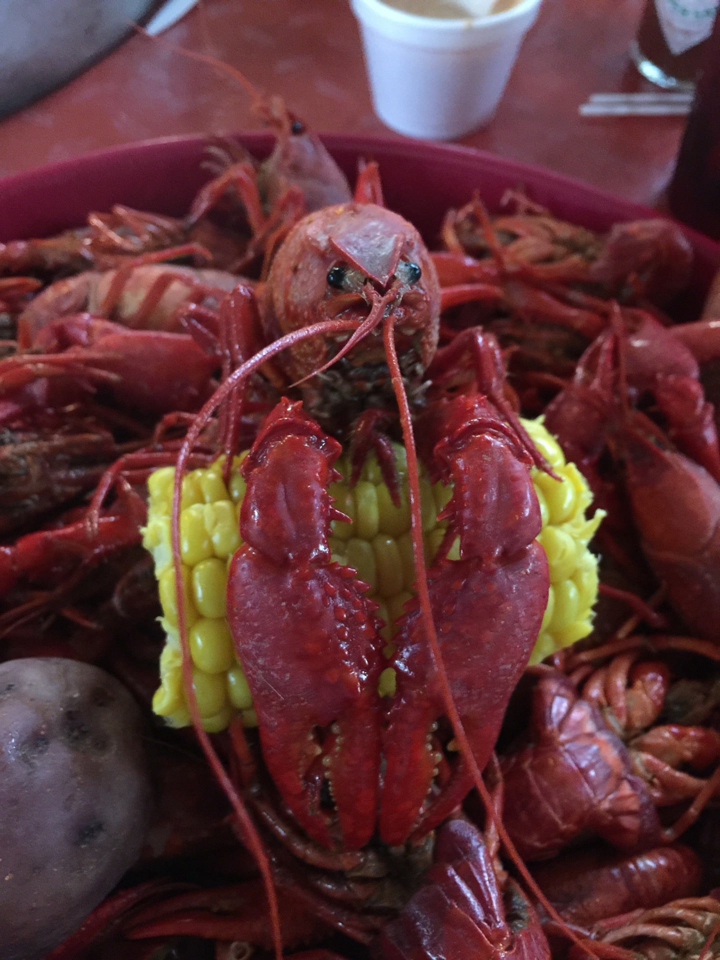 Richard's Seafood Patio, 1516 S Henry St, Abbeville, LA, Burger