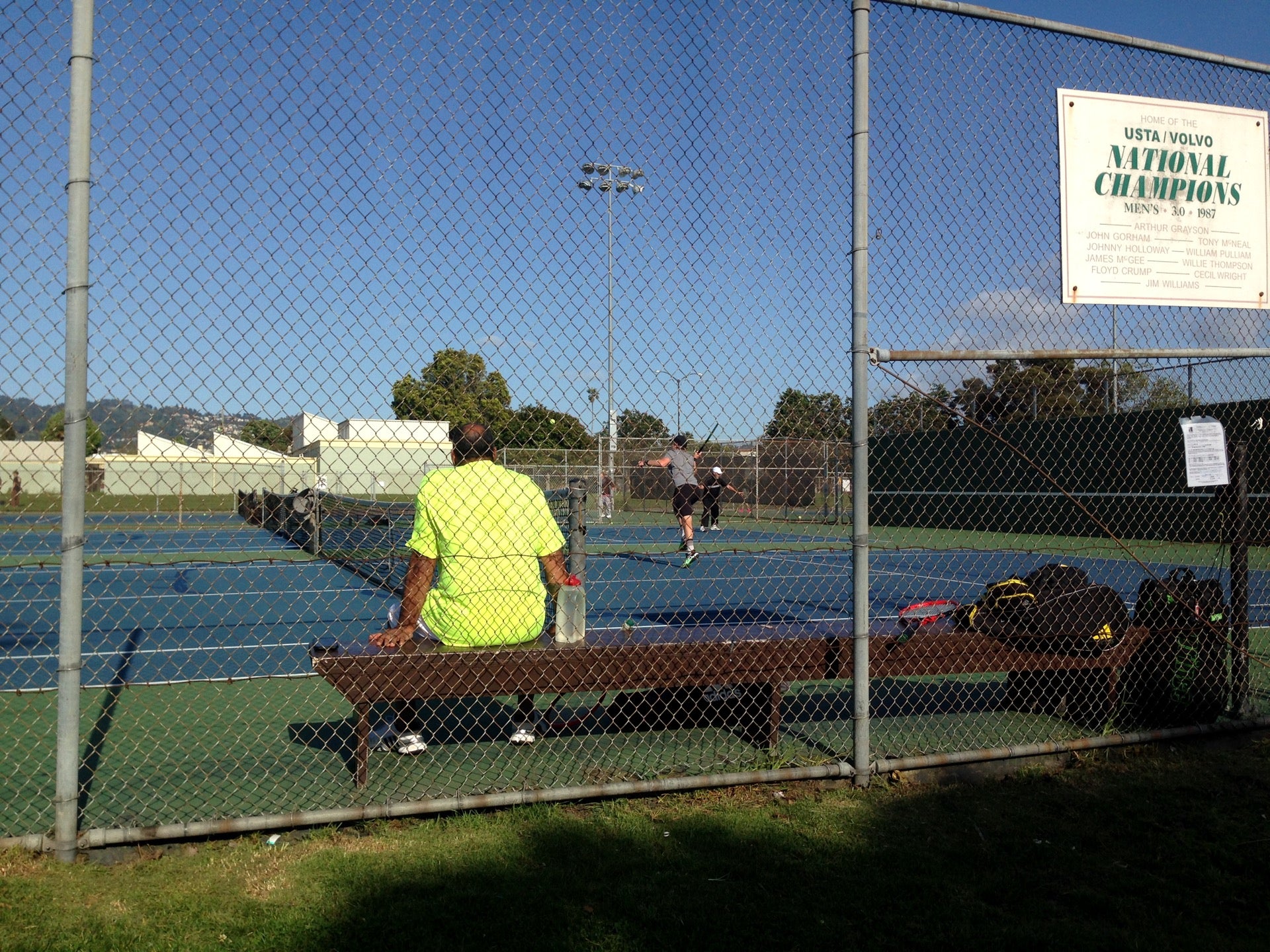 San Pablo Park Tennis Court 1310 Burnett St Berkeley CA Tennis