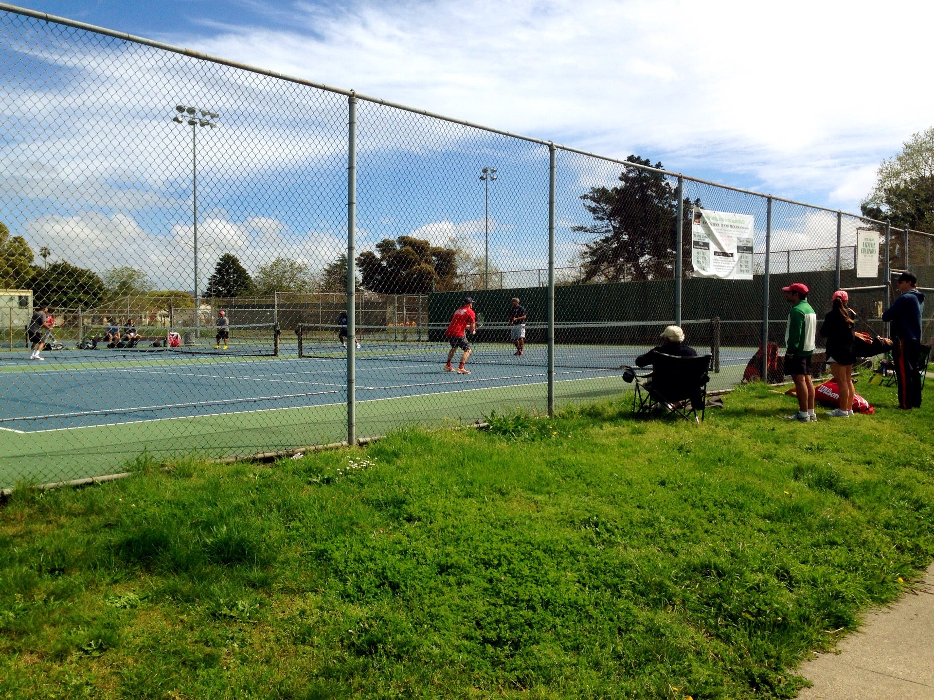 San Pablo Park Tennis Court 1310 Burnett St Berkeley CA Tennis