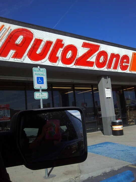 AutoZone Auto Parts, 1446 Lee Trevino Dr, El Paso, TX, Car Service -  MapQuest
