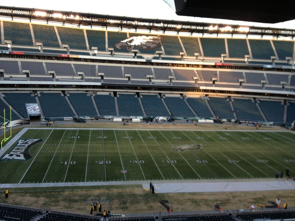 Lincoln Financial Field, section 201, home of Philadelphia Eagles