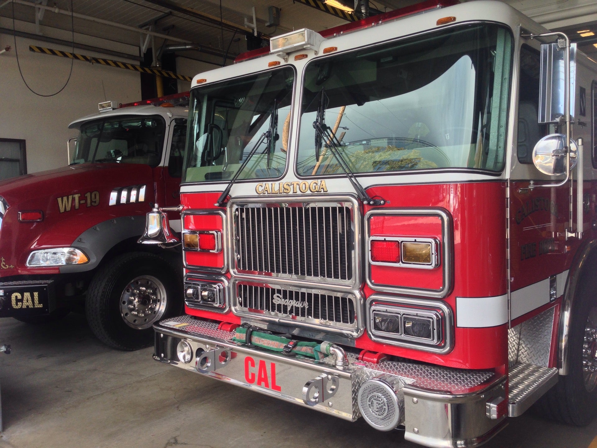 Calistoga Fire Station No. 1, 1113 Washington St, Calistoga, CA, Fire