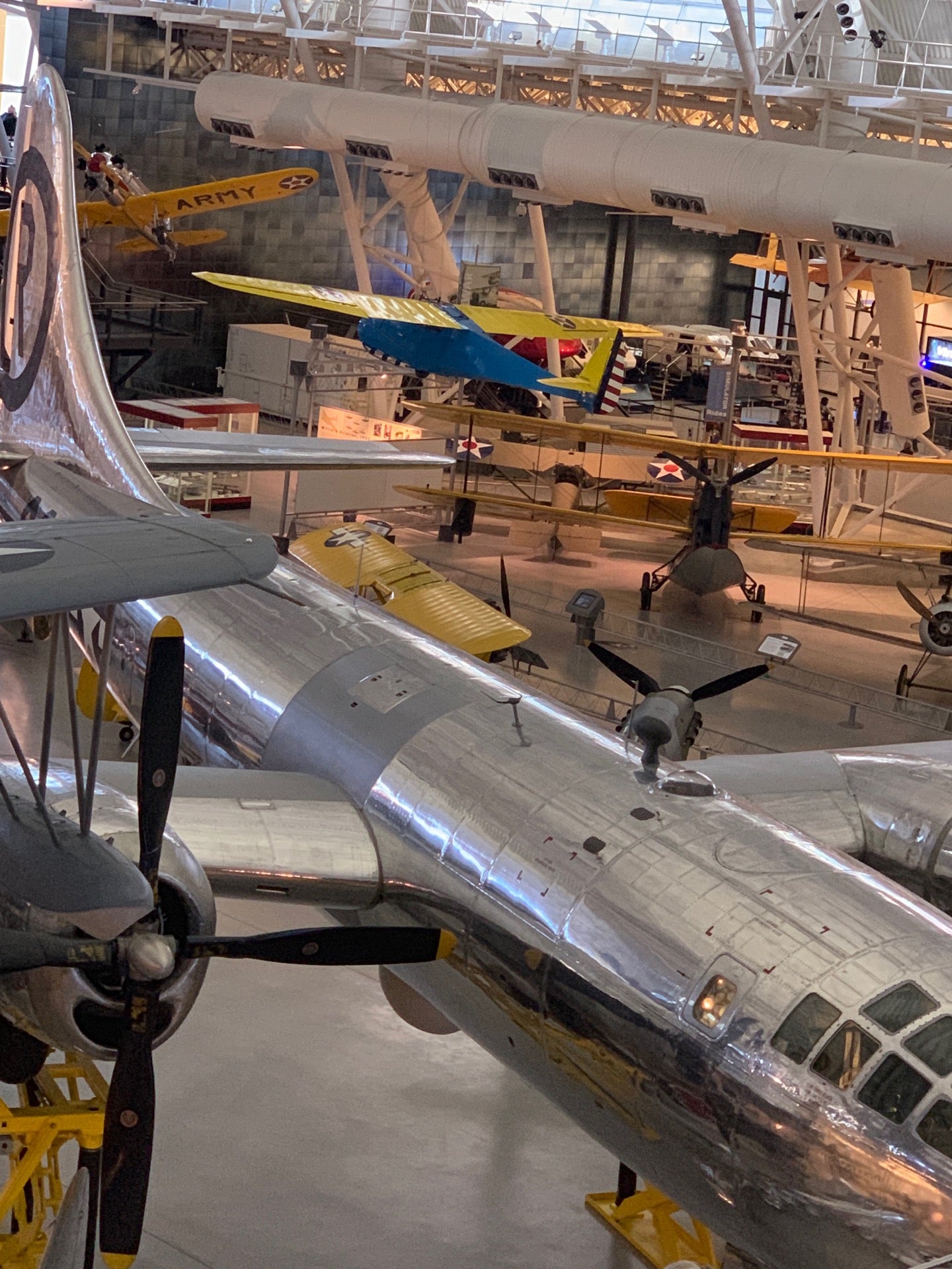 Boeing B29 Superfortress, 14390 Air and Space Museum Pkwy, Chantilly, VA, Exhibits MapQuest