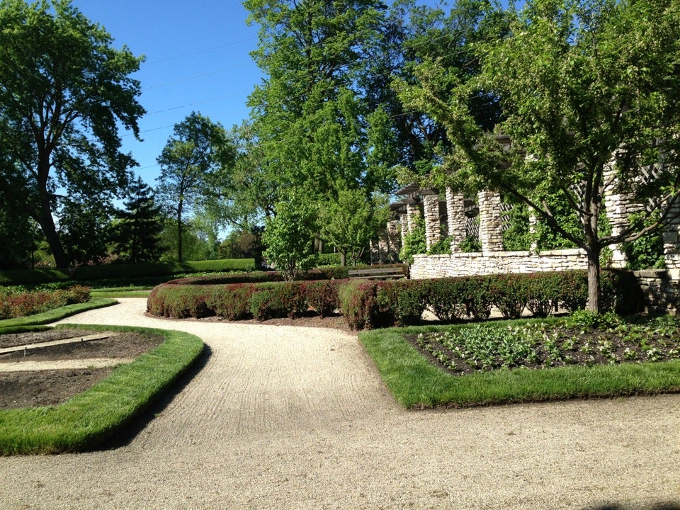 Formal Gardens Frame Park, Waukesha, WI, Landmark MapQuest