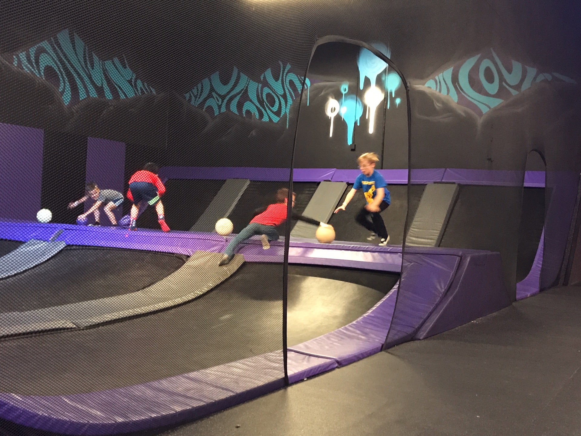 Sky Zone Trampoline Park, 636 N Halifax Ave, Clovis, CA, Amusement