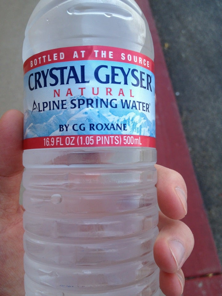 Crystal Geyser Crystal Geyser Natural Alpine Spring Water 8-8 fl oz. Bottles