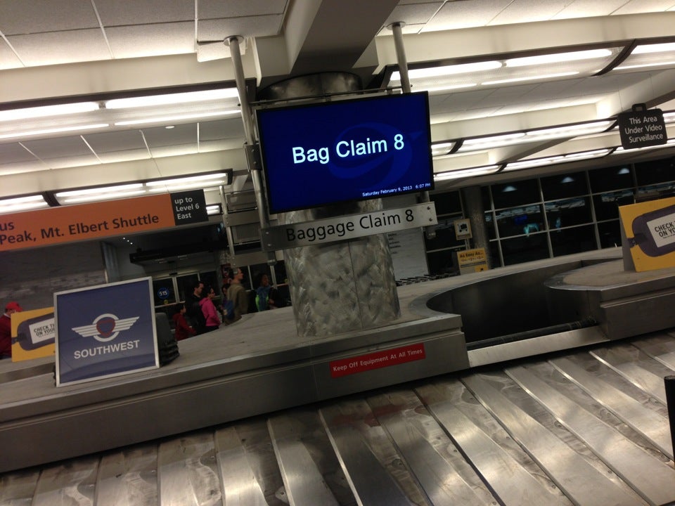Baggage Claim 8, Denver, CO, Baggage Transfer MapQuest