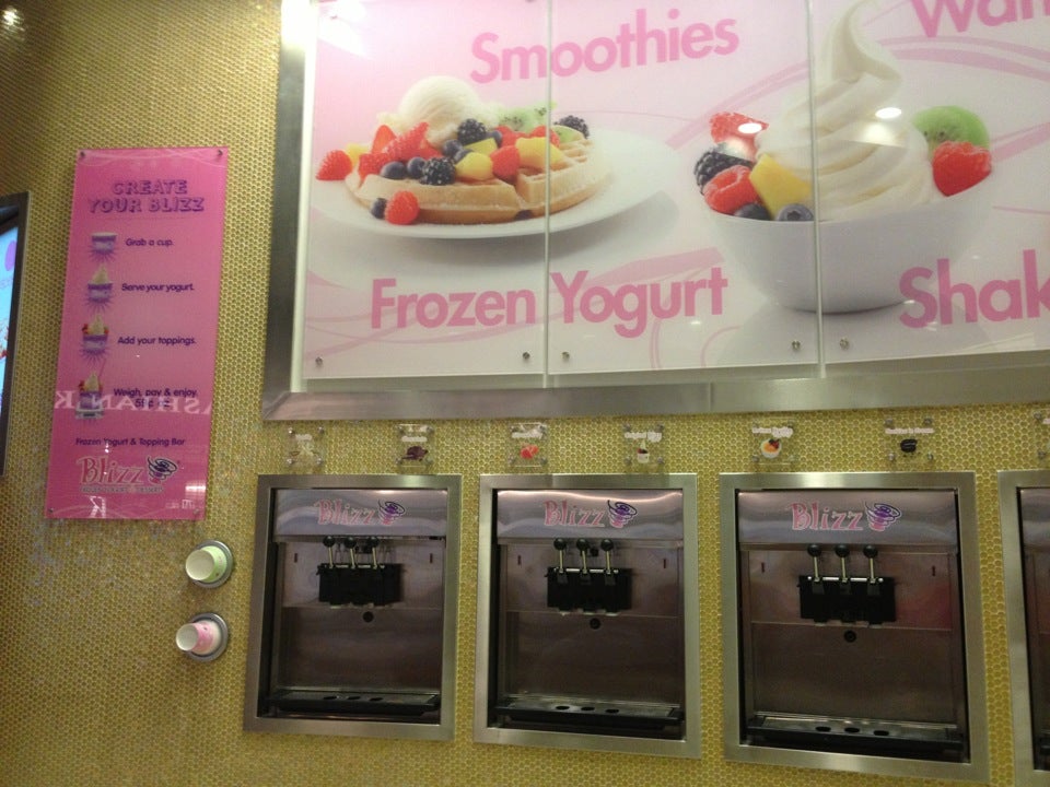 Frozen Yogurt Machines - Picture of Blizz Yogurt Las Vegas - Tripadvisor