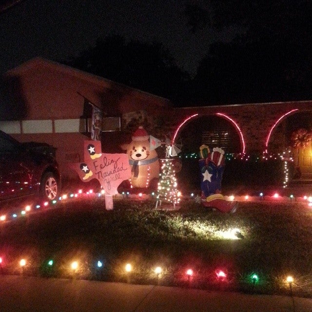 Candy Cane Lane, Corpus Christi, TX, Landmark MapQuest