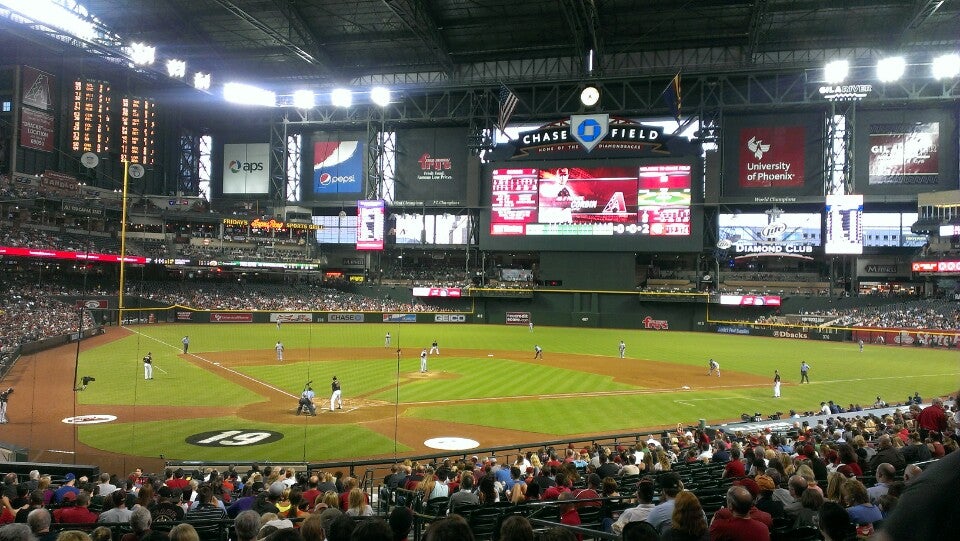 Map, Directions, Seating for Chase Field in Phoenix, AZ