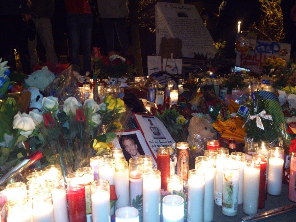 Paul Walker & Roger Rodas Crash Site, 25601 Hercules St, Santa Clarita ...
