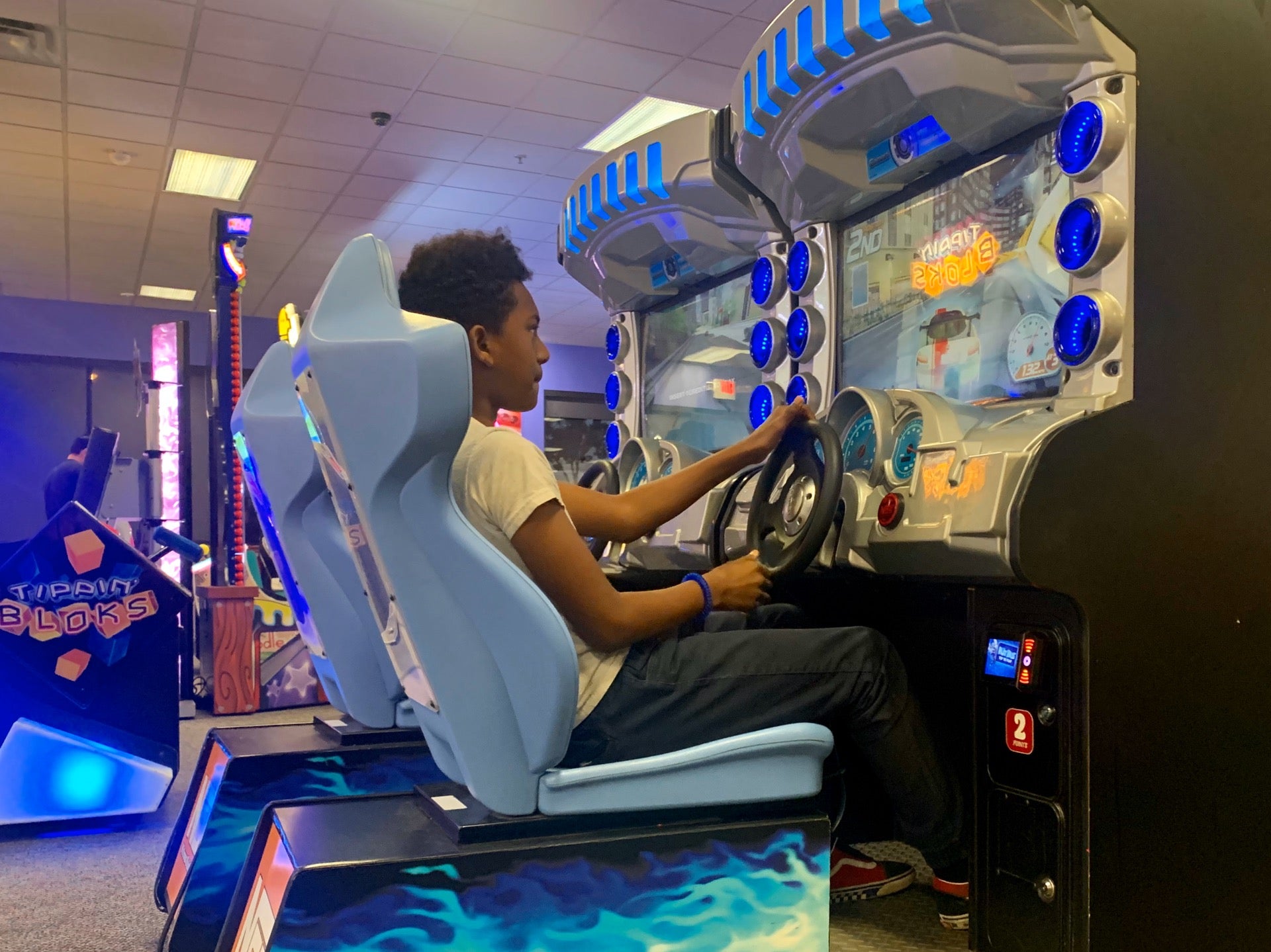 Chuck E. Cheese, 7726 South Alameda St., Walnut Park, CA, Restaurants