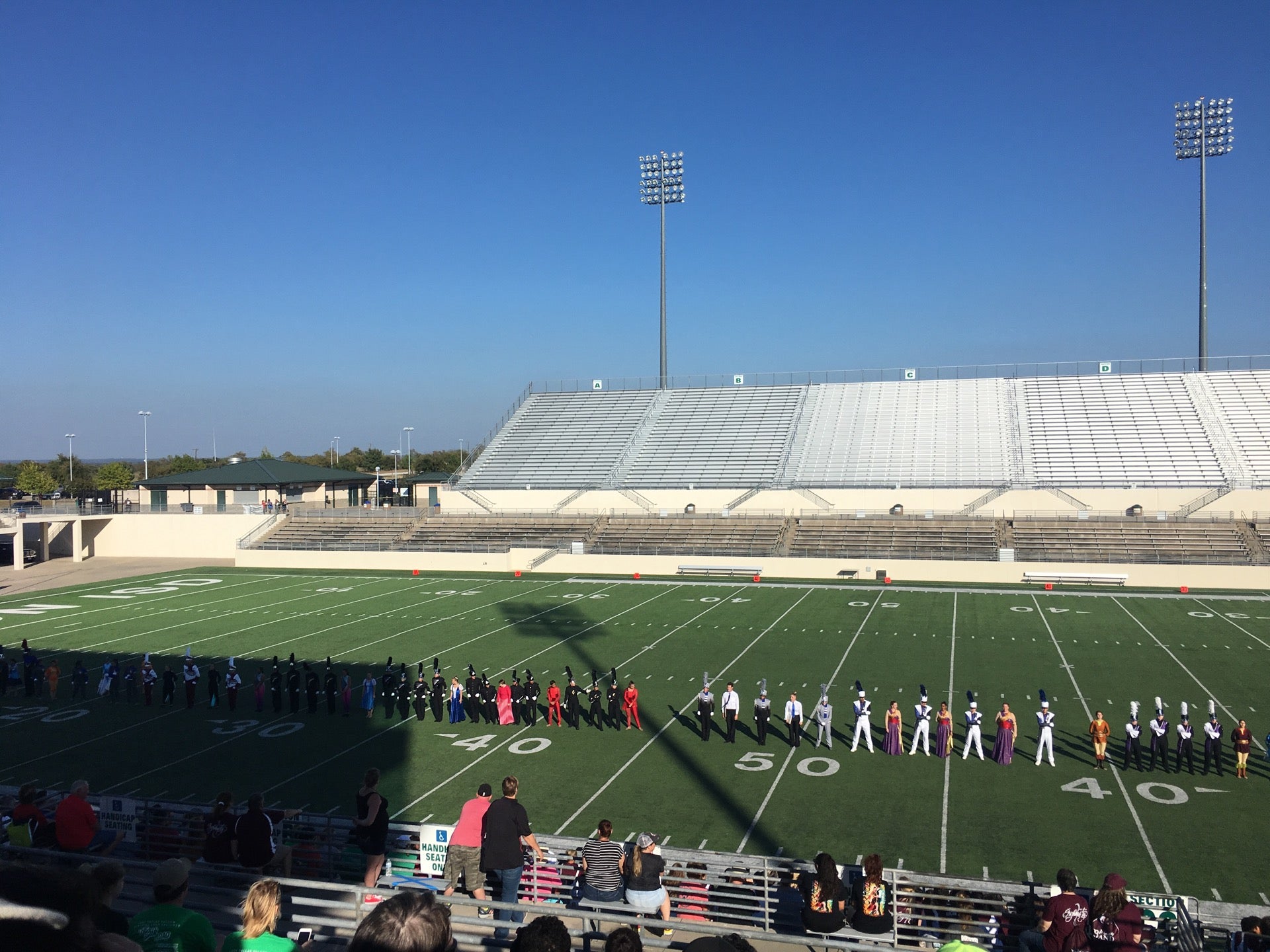 C.H. Collins Athletic Complex, 1500 Long Rd, Denton, Texas, Stadiums