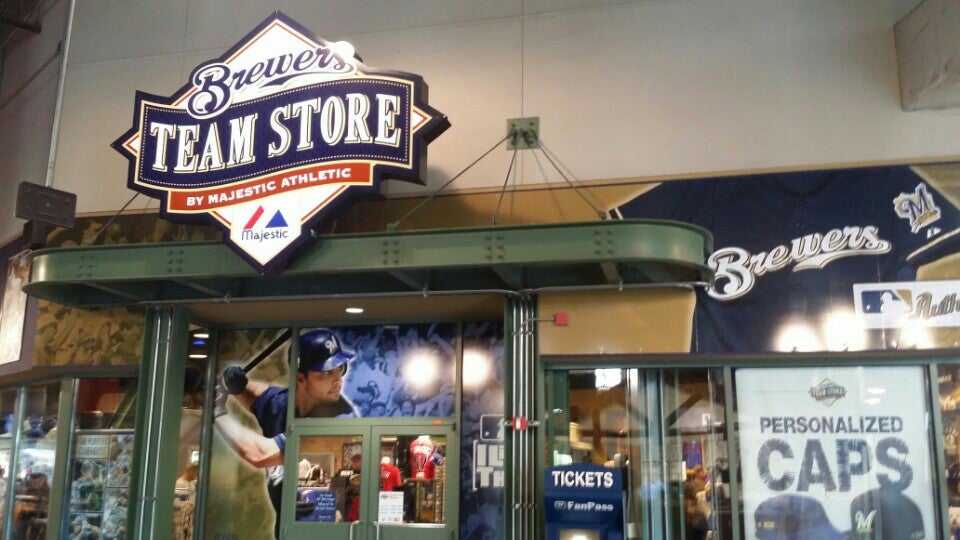 Brewers Team Store by Majestic, Associated Bank - Rice Lake