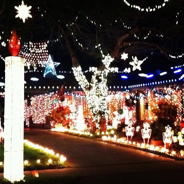 Candy Cane Lane, Corpus Christi, TX, Landmark MapQuest