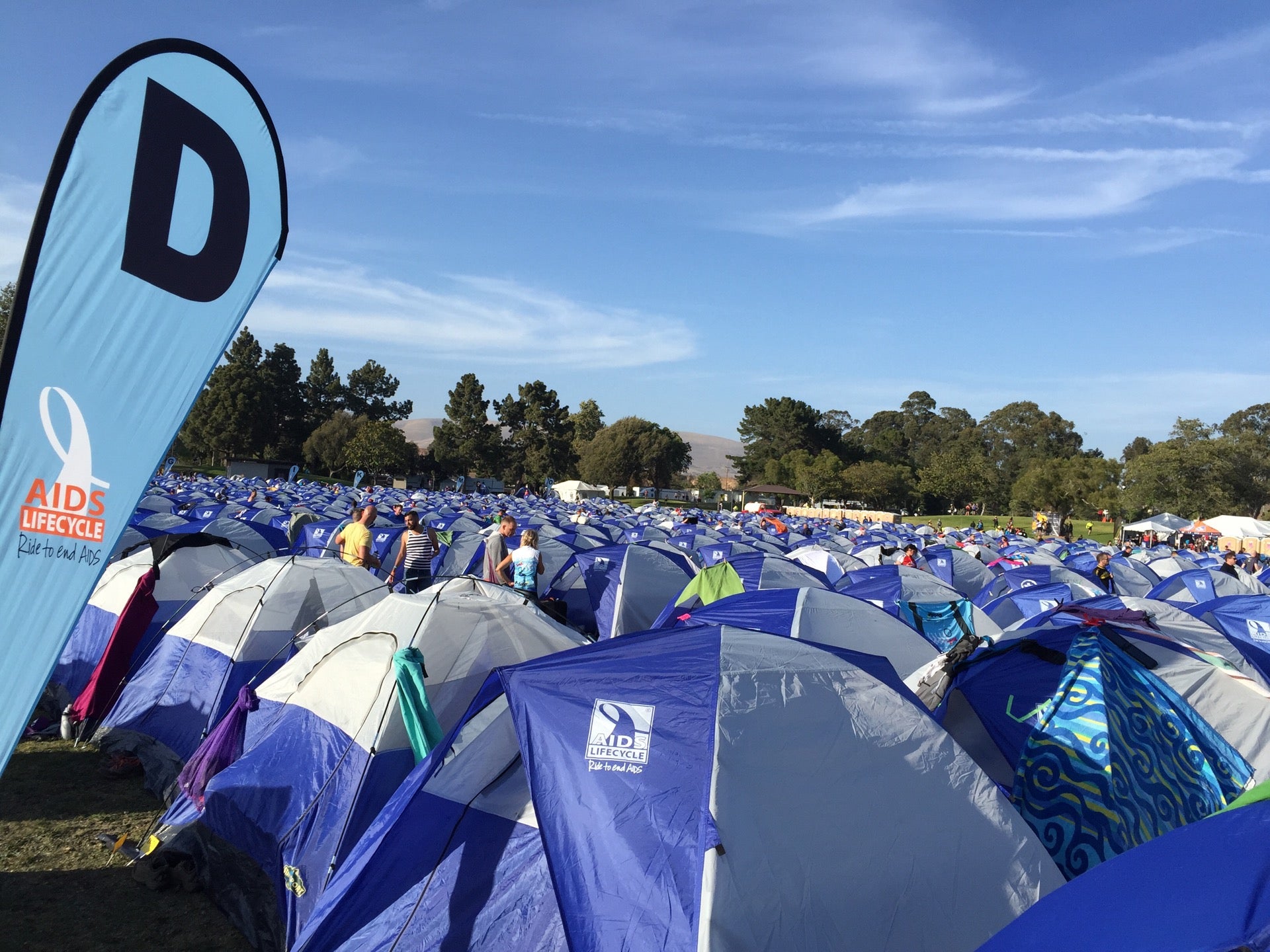 Aids Lifecyle Day 4 Camp, Preisker Ln, Santa Maria, CA, Campgrounds ...