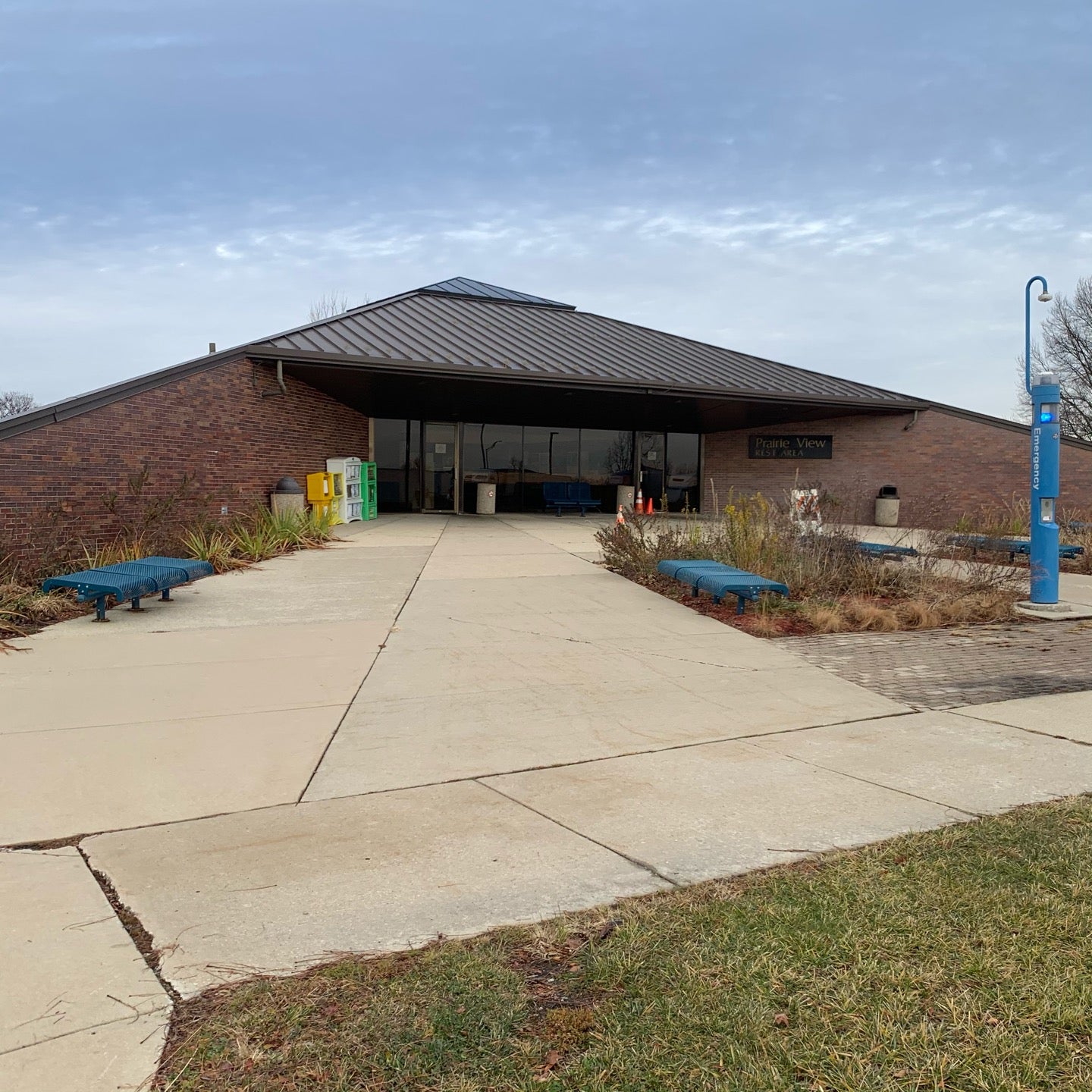 Prairie View Rest Area Southbound, Monee, IL, Truck Stops & Plazas