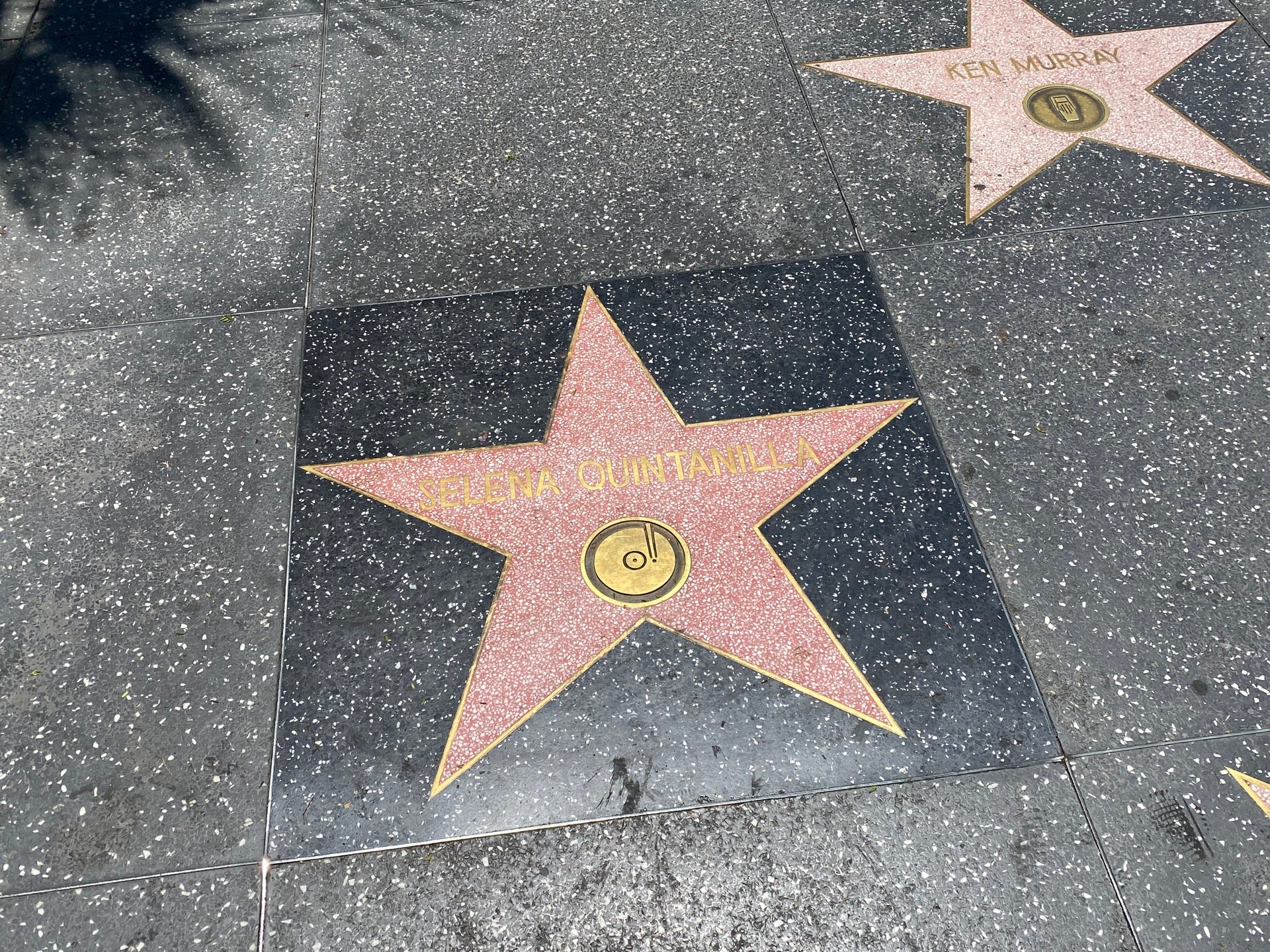 Selena Quintanilla Hollywood Walk Of Fame Star, 1750 Vine St, Los ...