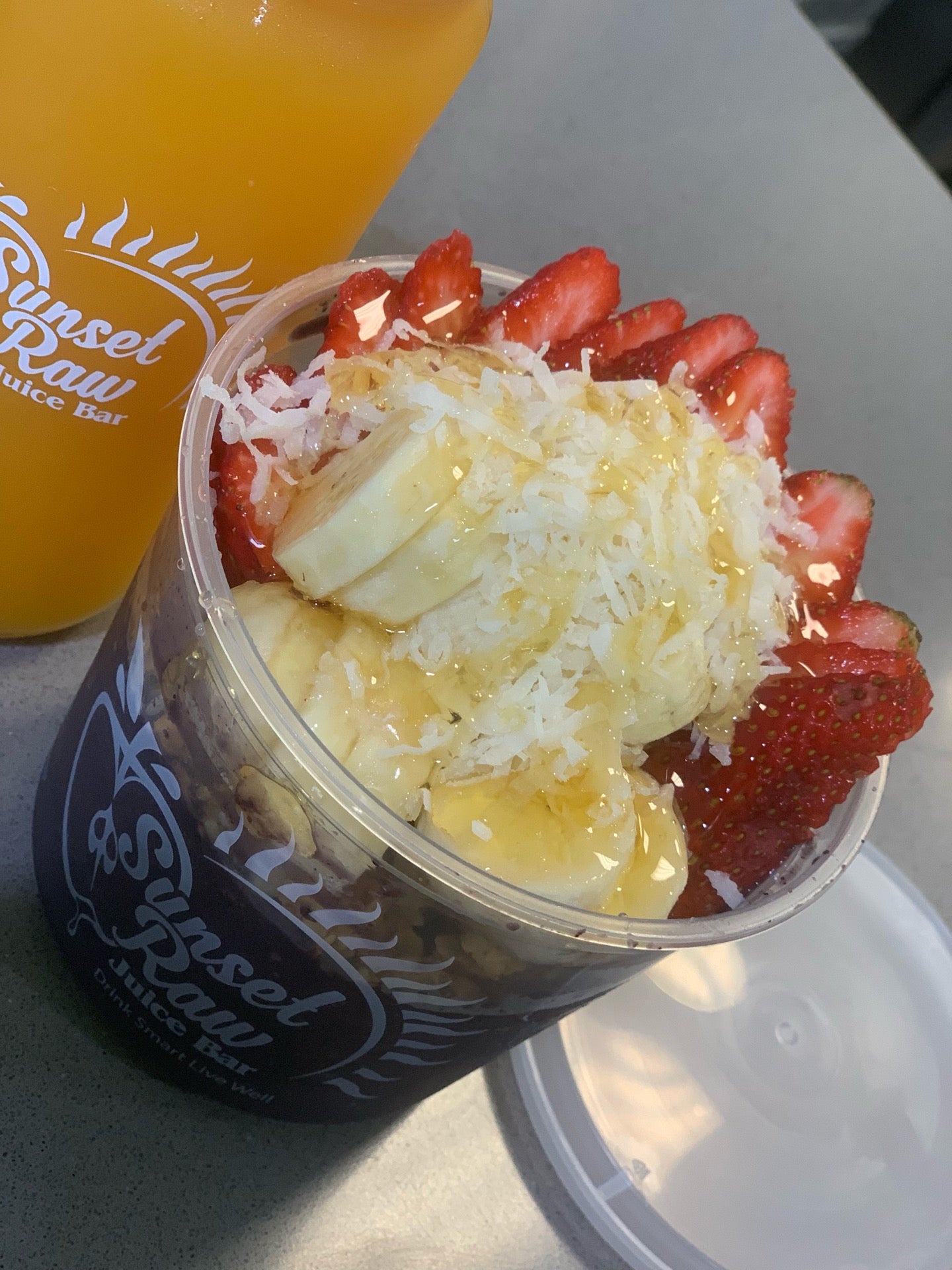 Sunset Raw Juice Bar, 10160 Reisterstown Rd, Owings Mills, MD, Food