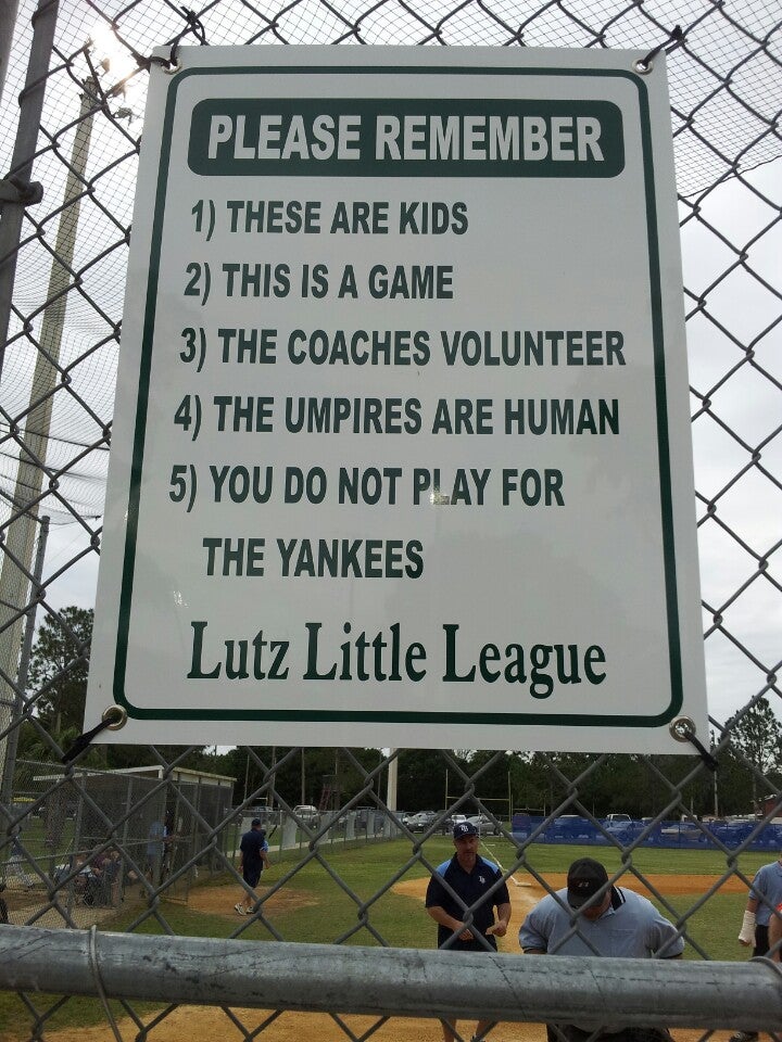 Lutz Little League, 770 W Lutz Lake Fern Rd, Lutz, FL, Recreation ...