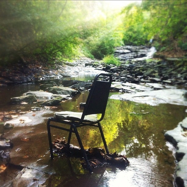 Fall Creek Suspension Bridge, Fall Creek Dr, Ithaca, NY, Trail