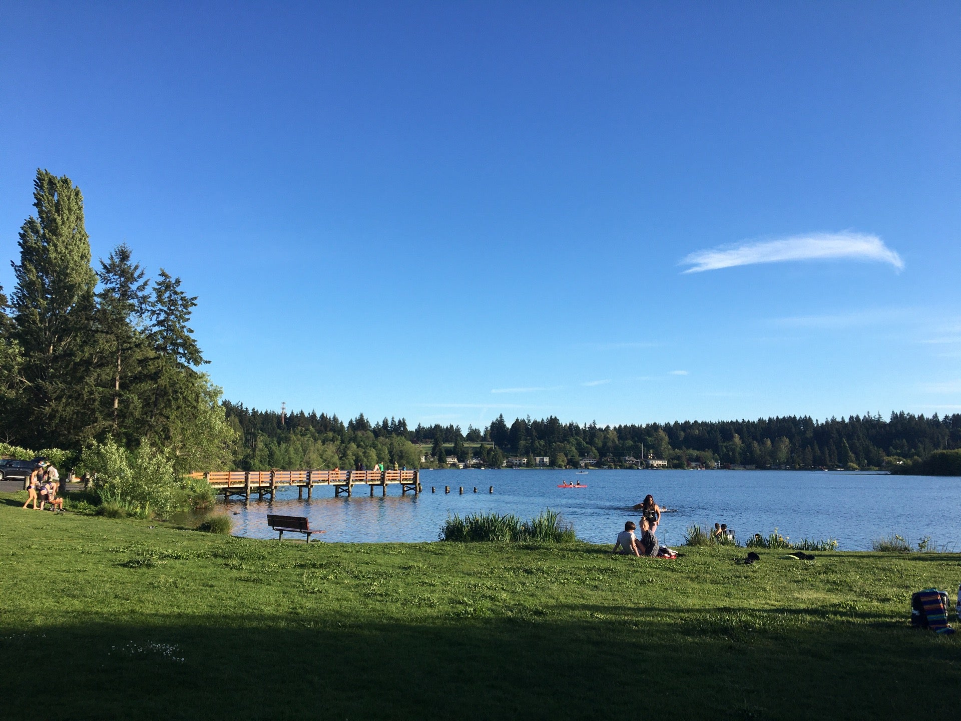 Lake Ballinger Park, Lakeview Drive, Mountlake Terrace, WA, Parks MapQuest
