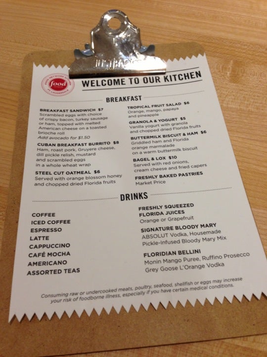 Food Network Kitchen, Terminal 3, Fort Lauderdale, FL, Restaurants