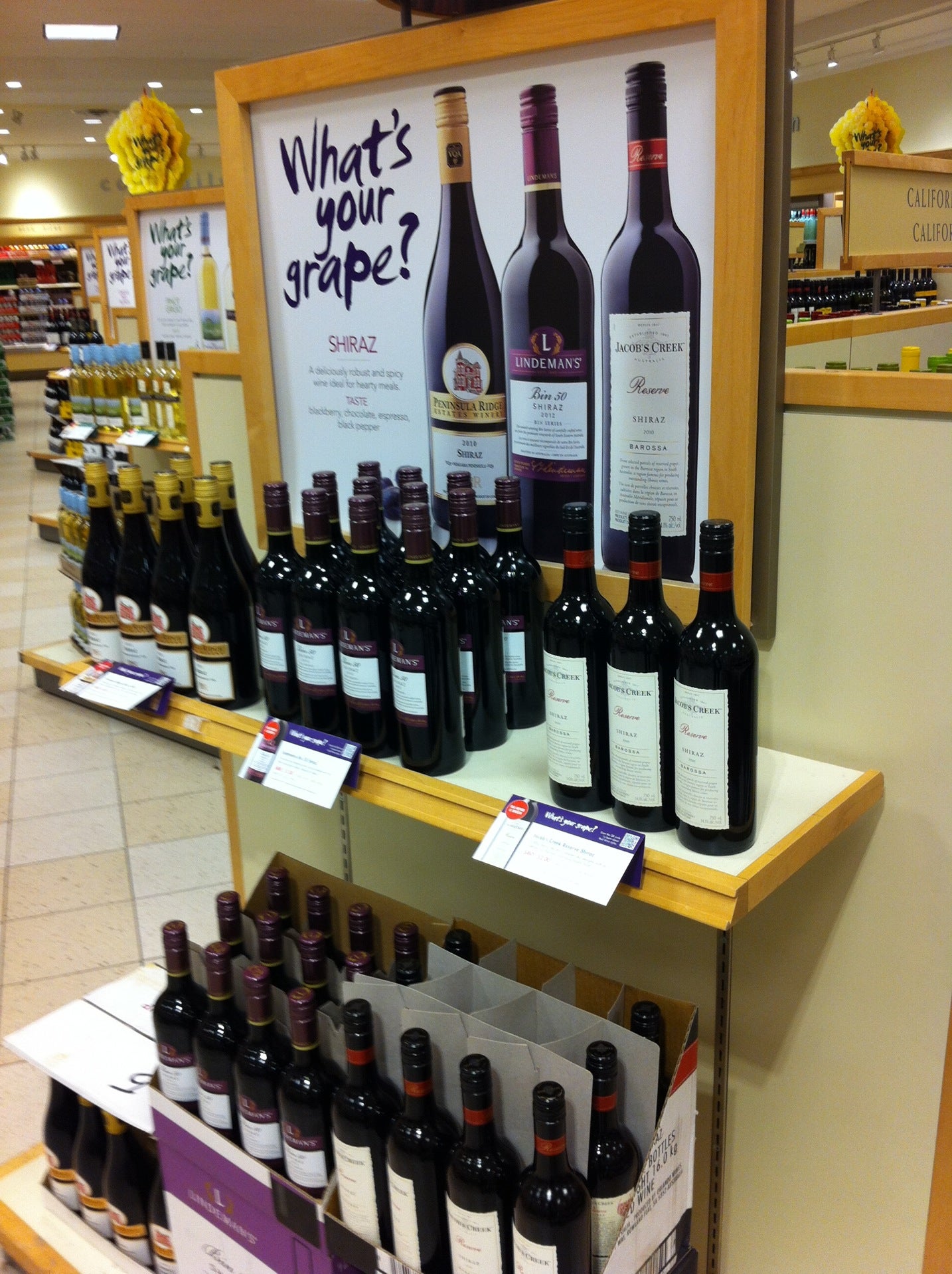 Wine discount rack loblaws